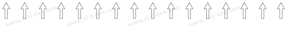 Three Arrows字体转换